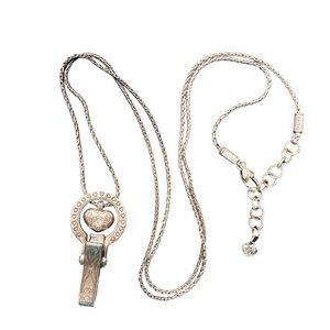 Brighton Silver Heart Pendant Necklace